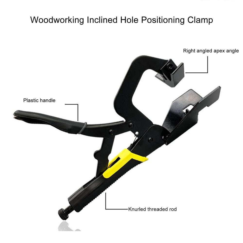 2 Pcs Precise Woodworking 90 Degree Corner Clamp T Joint Clamp  For Cabinet Assembly