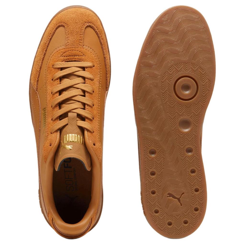 Puma Club II Era Classic Comfortable Low-Top Sneakers Men sneakers Brown 397447-03