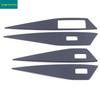 Volkswagen 2021 ID.4 X Black Titanium Steel Front Panel Vent & Headlight Control Trim.