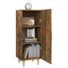 Sideboard Smoked Oak 34.5 x 34 x 90 cm Wood Based Panel