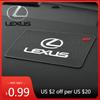 Innenaufkleber PVC Silikon Auto Armaturenbrett Anti-Rutsch-Matte Anti-Rutsch-Pad Für F SPORT ES RX NX LS UX LM LX GX LC RZ IS CT GS