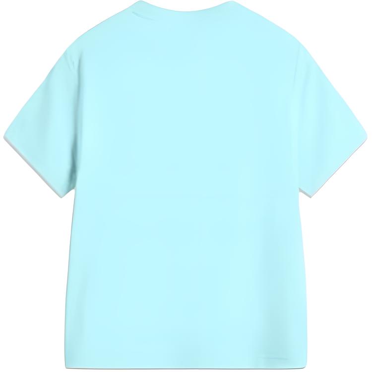 Li Ning T Shirt Cooling Blue Teenagers YTSV135-3