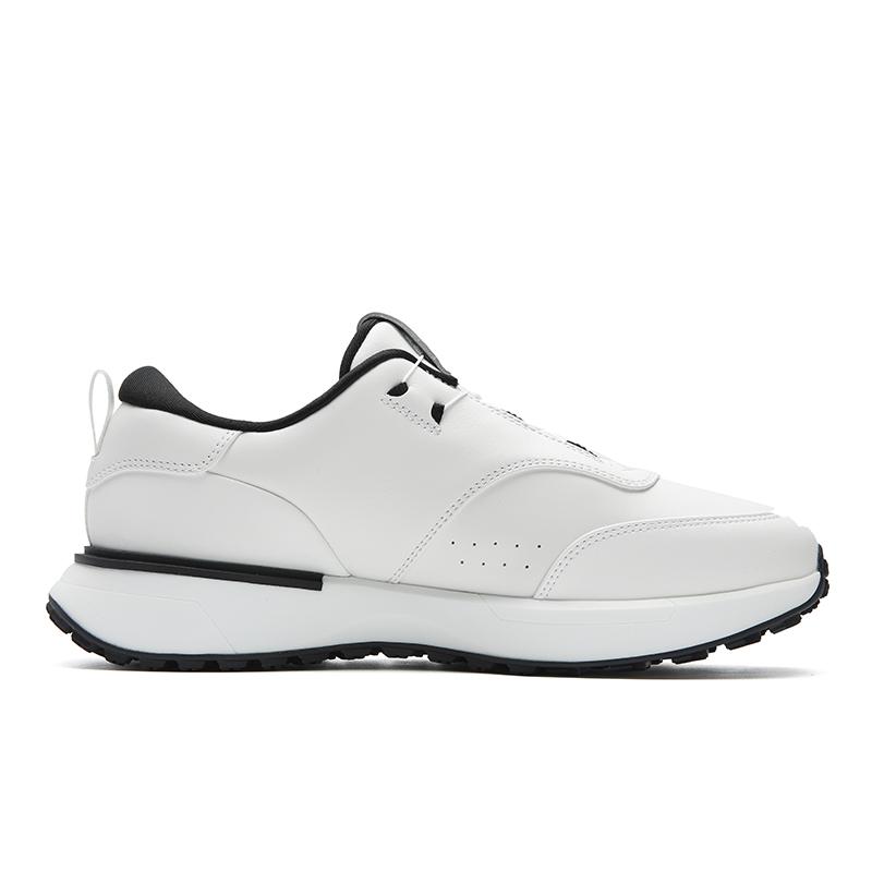 Fila Gf Drivex Simple High-Quality Comfortable Golf Shoes Men Sneakers White Black A12M541707FSW