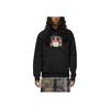 Jordan Brand×UNDEFEATED Collaborative Capsule Series Character Print Hoodie With Drawstring Men Hoodie Black DX6318-010
