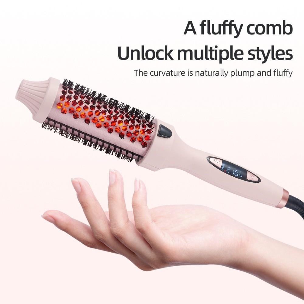 3 In 1 Thermal Brush Hot Air Curling Comb One-Step Hair Styling Brush Home Use