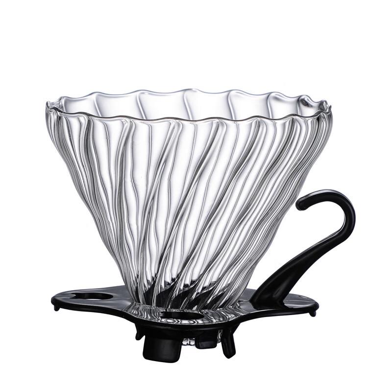 TLXT High Borosilicate Glass Pour Over Coffee Dripper