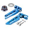 NICECNC For 2025 2024 Surron Light Bee X S L1E Surron Ebike Rear Stunt Pegs Chain Tensioner Adjuster Blocks Rear Axle Nut Kit