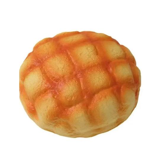 Decompression Toy Slow Rebound Pineapple Toy Soft Elastic Bun Squeeze Stress Relief Fidget Realistic Desktop Ornament C