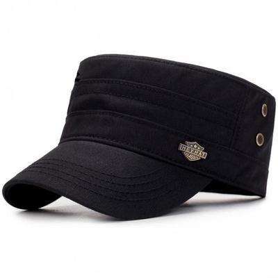 Sonnenhut gemacht alte flache Kappe verstellbare Sonnenhut flache Kappe Sommer Baumwolle Baseball Cap Männer Frauen klassisch