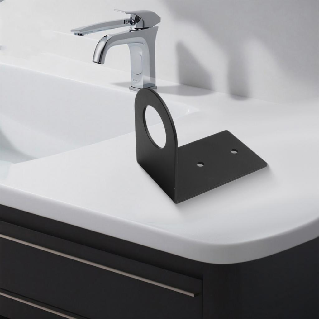 Wall Mounted Soap Dispenser Bottle Holder Hanger Shower Gel Shampoo Storage Rack