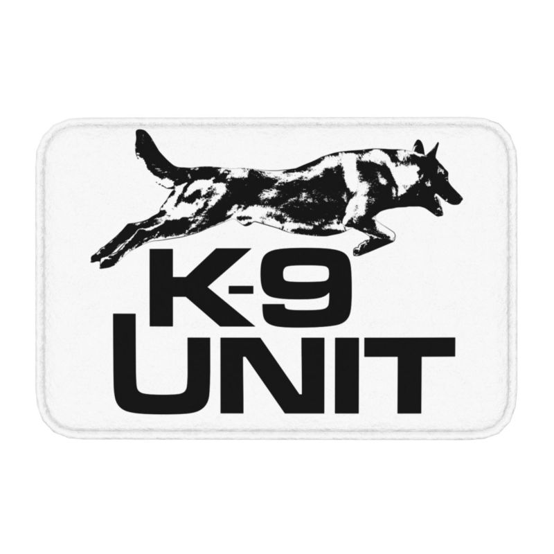 Tapis de Porte Chien de Berger Belge Malinois Antidérapant Tapis de Sol Cuisine Salle de Bain Chambre Balcon Entrée Tapis Tapis 40cmx60cm