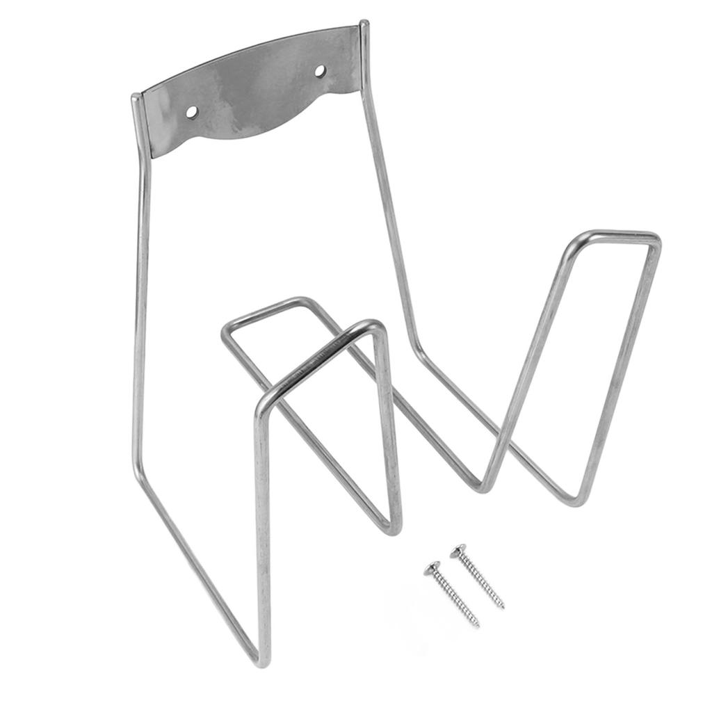 Garden Hose Holder Heavy Duty Hose Hanger Wall Mount for Water Hose Extension Cords Stainless Steel