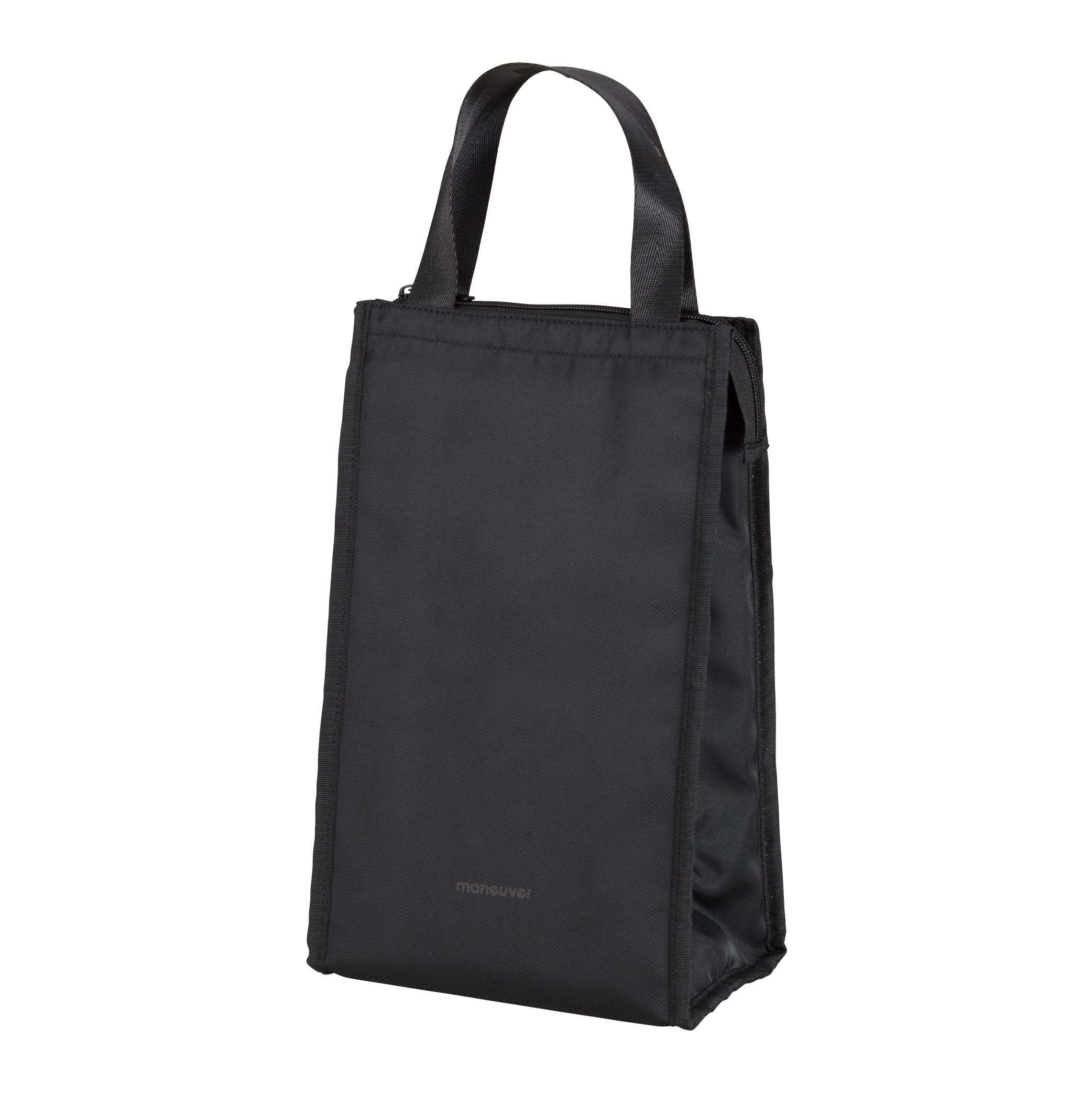 

CB Japan Изолированные квадратные подставки, когда 5 л, с внутренней сеткой, маленькая маневренная сумка, открытая, вместимость, черная, карман, чёрный