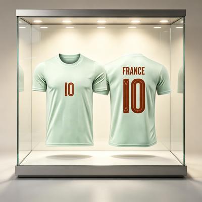 2026 Summer French Style Football Shirt, Fashionable Fast Drying Breathable Fan Casual Outdoor Sports Street Wear T-Shirt