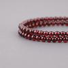 January Good Luck Power Stone Bracelet Bangle for Women [Koai] Garnet, Birthstone, Labradorite, Success, Amulet,