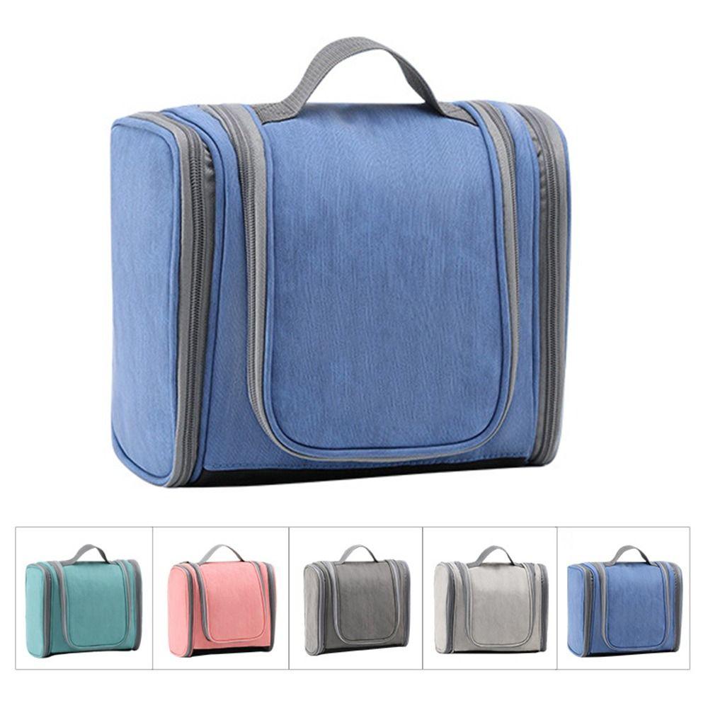 With Hook Women's Makeup Bag Dustproof Hanging Travel Toiletry Bag  Travel Supplies