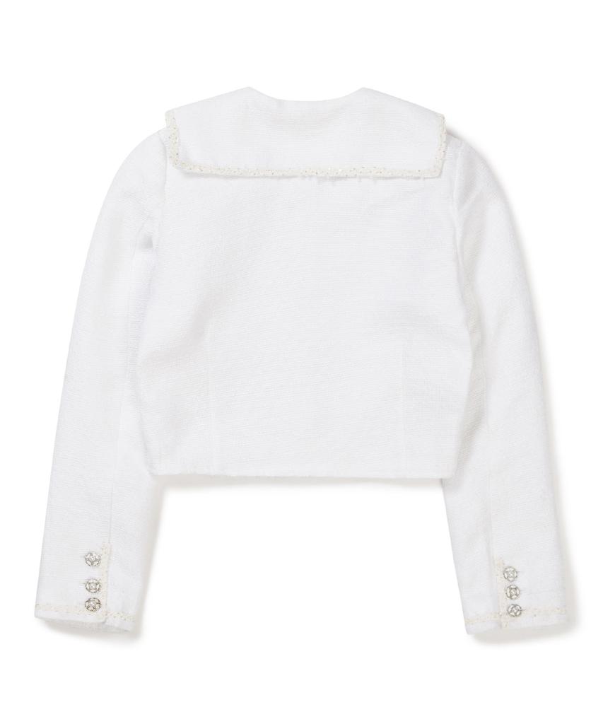 Zeroplanet Bella Tweed Jacket [White]