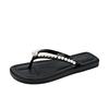 Pearl Flip-flops Women's Fashion Board Shoes New Flip-flops Beach Shoes
