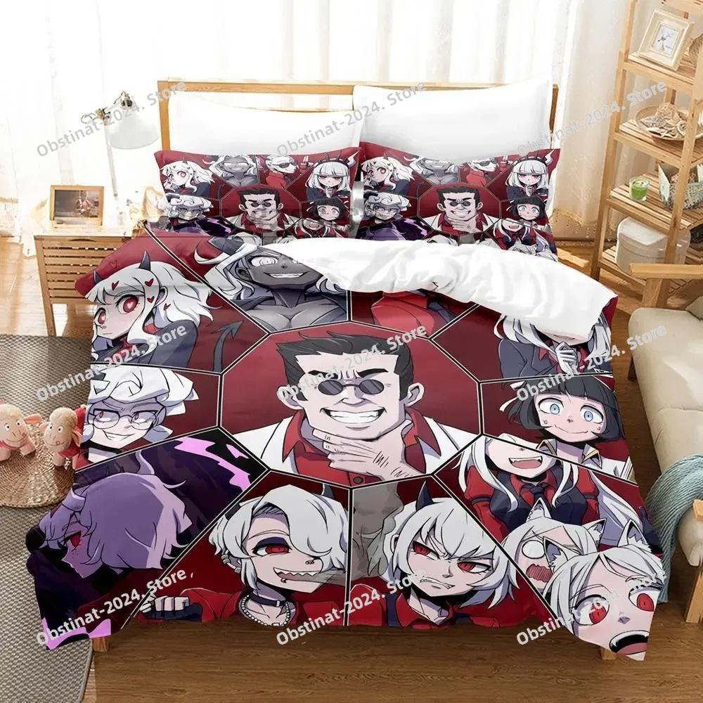 3D-Druck Anime Hellsing Bettwäsche-Set Einzelbett Twin Full Queen King Size Bettset Erwachsener Kind Schlafzimmer Bettbezug-Sets Heimtextilien