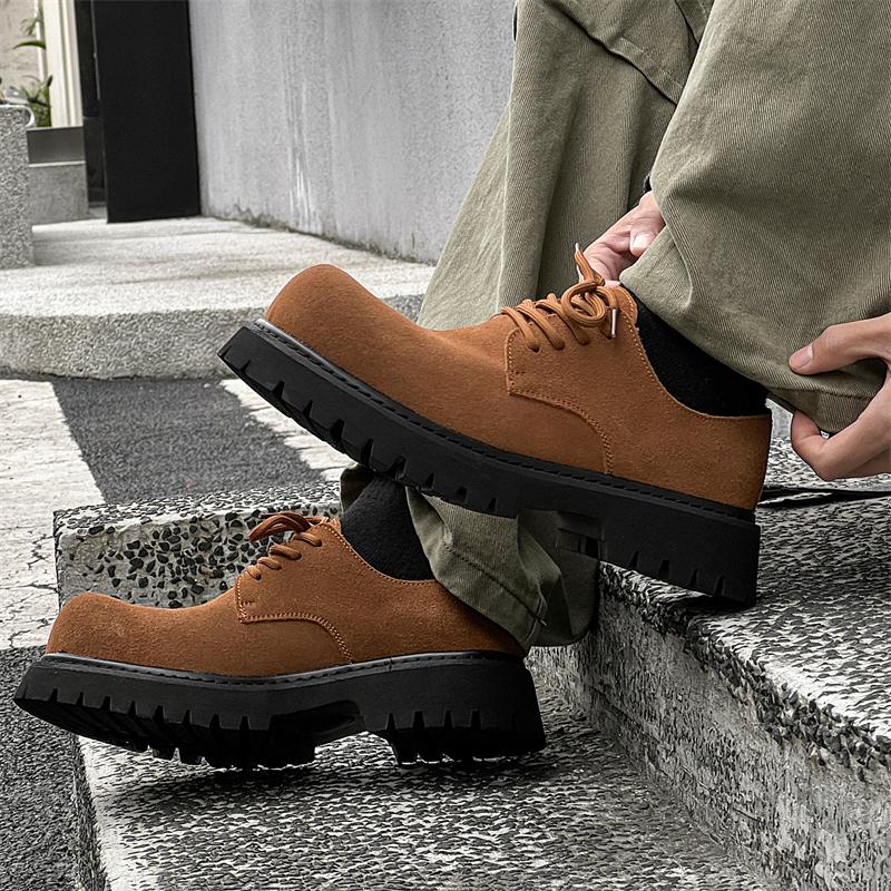 Fashion Trendy Thick Soled Men's Shoes Classic Minimalist and Luxurious Styles Fashion and Leisure Party Daily Office Work Young Shoes