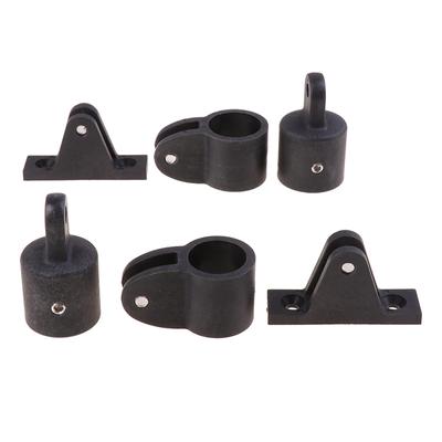 12Pcs Nylon Marine Boat Canopy Cover Bimini Top Deck Hinge Jaw Slide Eye End Fitting Hardware Universal Diy Tool Solid