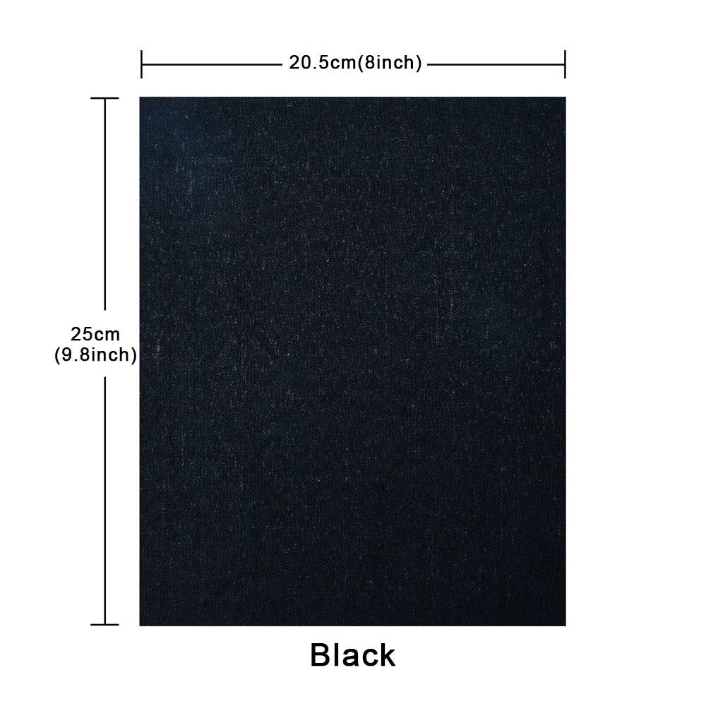 8 x 9.8in 10 Colors Repair Self Adhesive Imitate Linen Type Patches For Schoolbag Cloth Bag Cushion Faux Linenette Sticker Patch