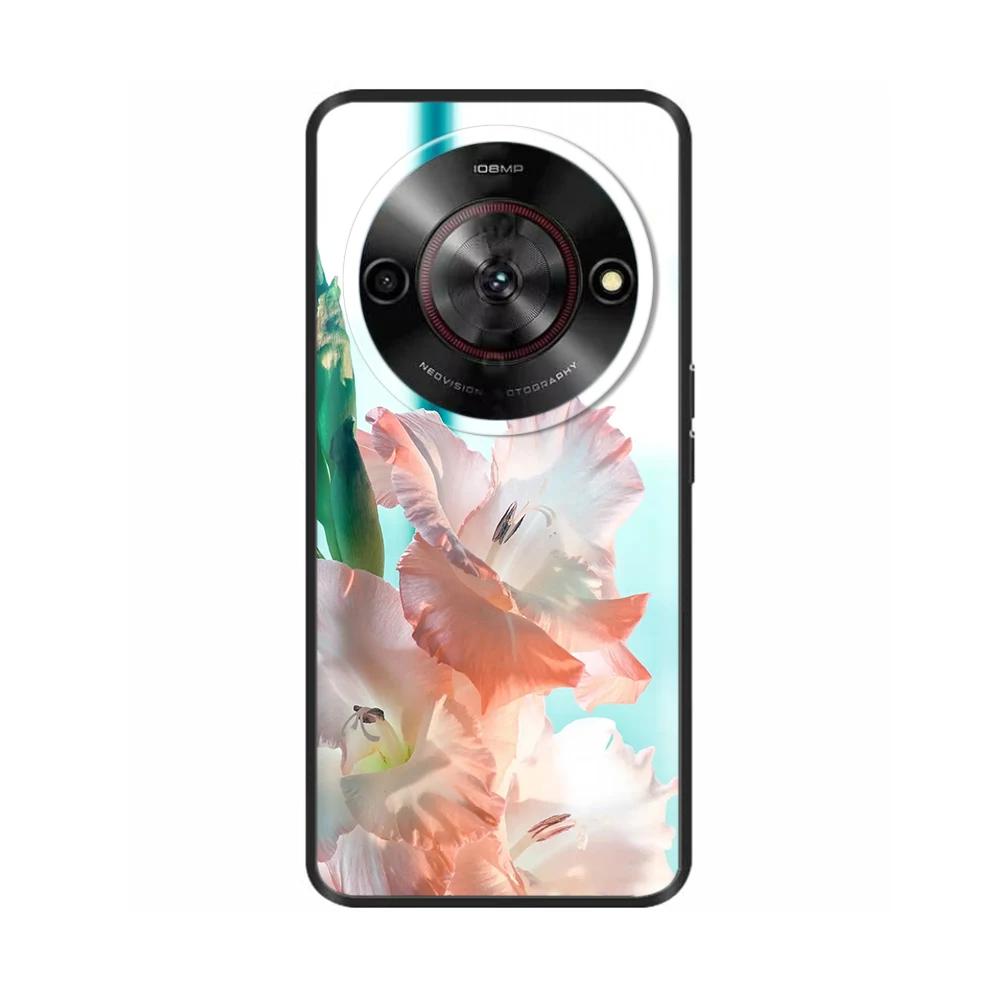 Painted Cover For ZTE Blade A75 5G Case Soft Silicone Fundas Shockproof Shell Back Cover For ZTE Blade A75 5G 4G Cases Bumper