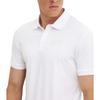 Emporio Armani Straight Cut Short Sleeve Solid Color Polo Shirt Men tops White 6DPF16-PJVQZ-1100