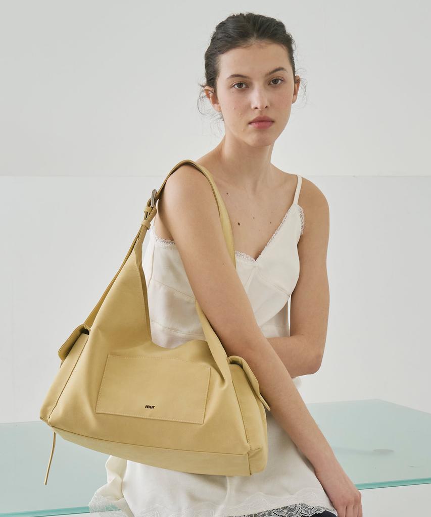 Mur Noma Pocket Hobo Bag (7Color)