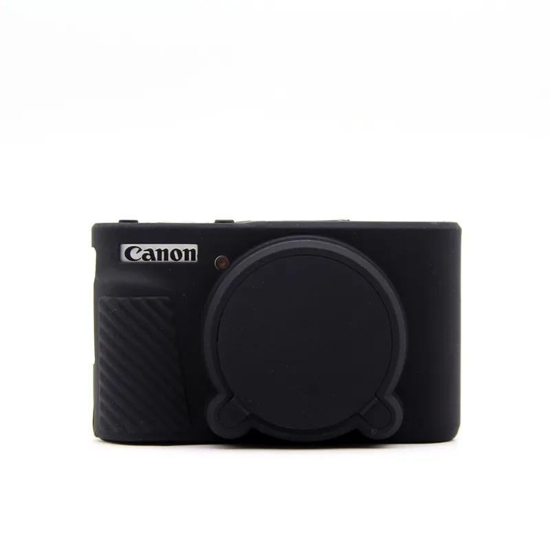 Soft Silicone Case Camera Bag Skin For Canon PowerShot SX730 SX740 SX740HS Rubber Camera Case Cover