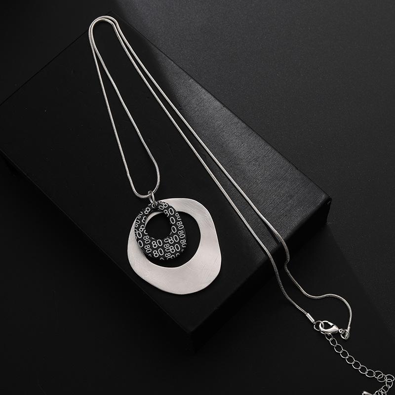 2025 Four Seasons Pendant Retro Accessory Long Ethnic Style Leaf Simple Accessories Pendant 2