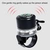 Electric Bike Bell with Compass RGB Light USB Rechargeable MTB Road Mountain Bicycle Handlebar Alarm Horn Bike Accessories