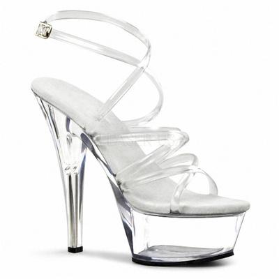 Damen Plateausandalen Schuhe 15cm High-Water-Plateau-Hochhackige Schuhe Stilettos Köpfe Nachtclubs Sexy Kleider Sandalen YKC.