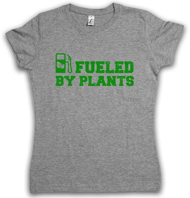 FUELED BY PLANTS Vegan Food Vegetarian Love Animals Welfare Unisex T-shirt