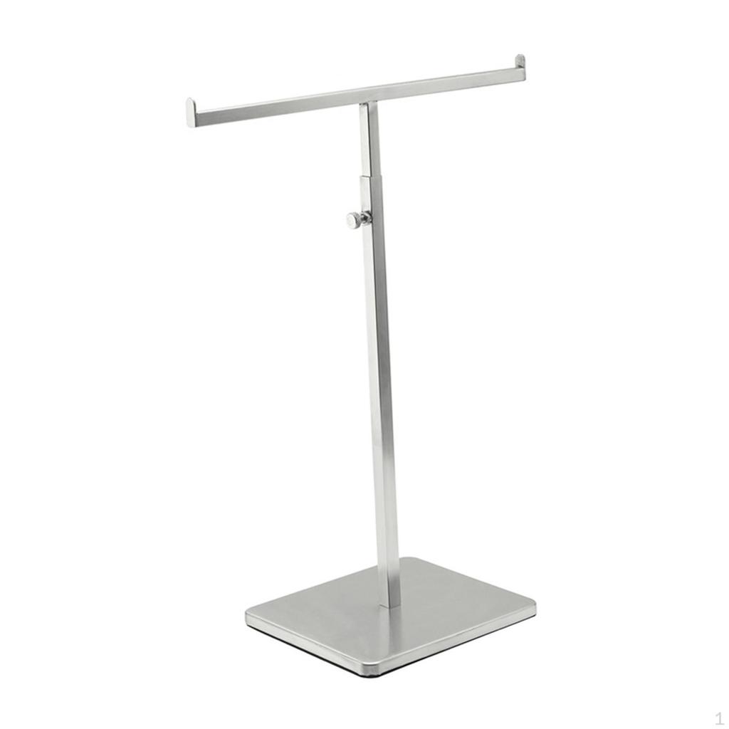 Adjustable Hook Jewelry Organizer Rack for Scarves and Handbags