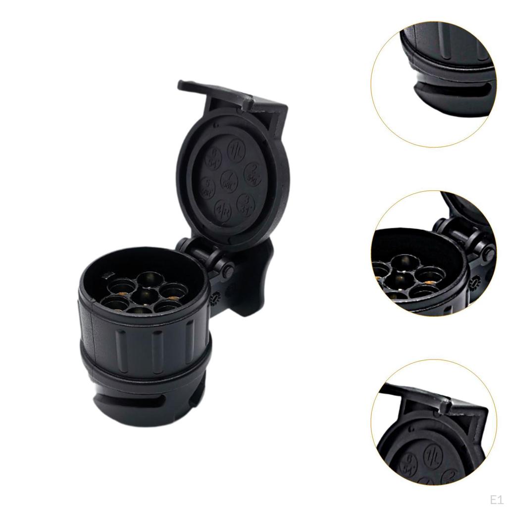 Trailer Plug Adapter 13 Pin to 7 Trailers Campers Vehicle Towing