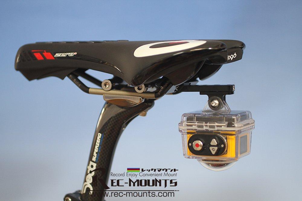 REC-MOUNTS Saddle Rail Mount Type 2 for Kodak PIXPRO 360° Action Camera [SP360] (REC-B030-KO)