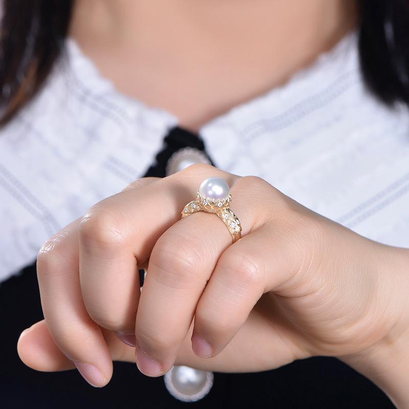 BELLA BOX Temperament Åpen Ring For Kvinner Zirkon Forlovelsesfest Fin Nydelig Smykkegave