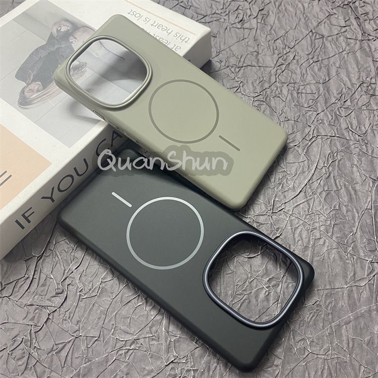 Für iQOO Z10 Turbo Plus Hülle Mode Weich Magnetisch PC Hautfreundlich Anti-Sturz Hülle Für VIVO iQOO Z10 Turbo Pro Funda