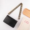 New Color Ethnic Style Jacquard Wide Strap Bag Accessories Bag Single Shoulder Crossbody Thickened Burden Reduction Long Strap