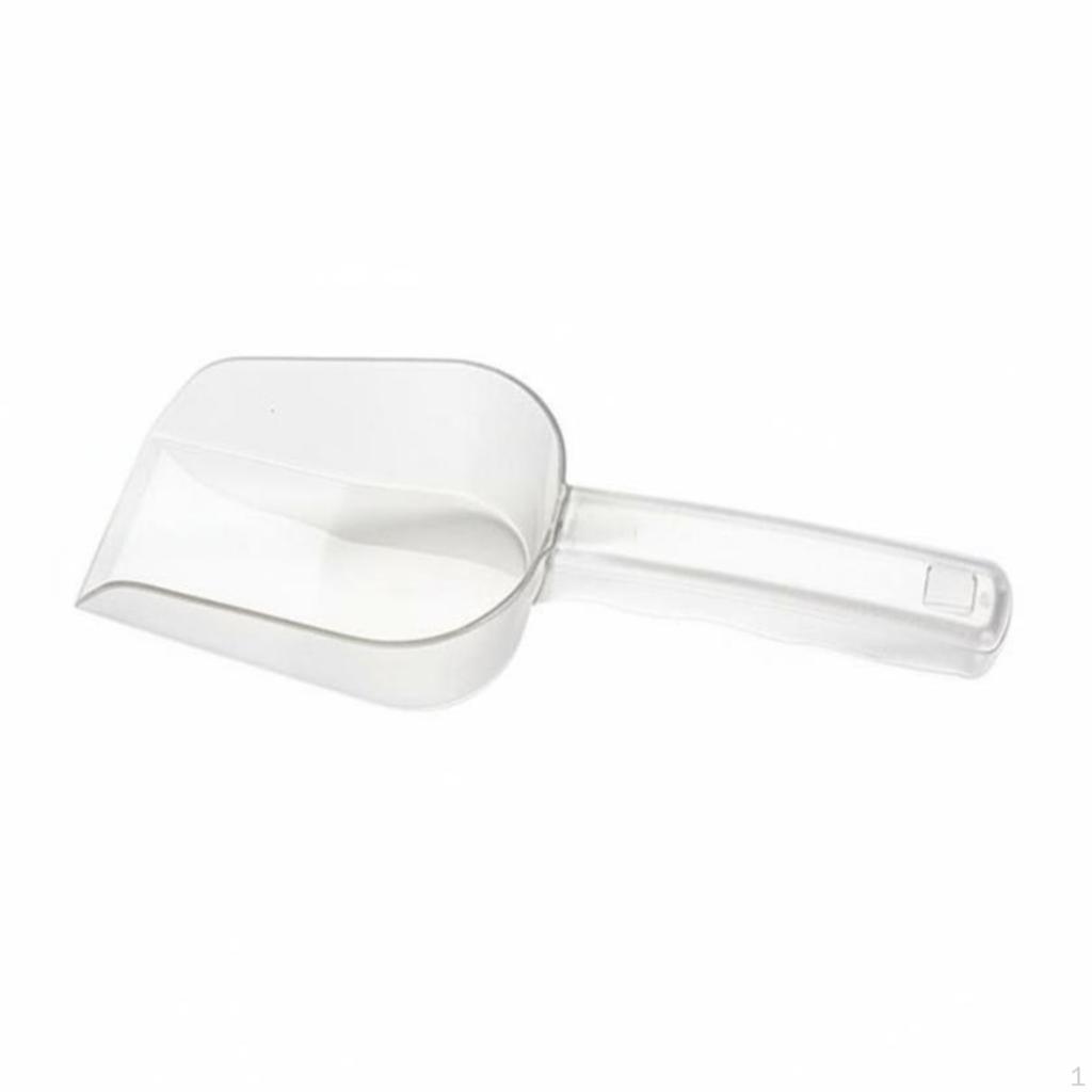 Plastic Ice Ladle, Food Hardwearing Kitchen Tool, Large Size S