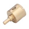   Hole Saw Carbon Steel Tile Holes Opener Drill Bit for Porcelain Glass Triangular Shank