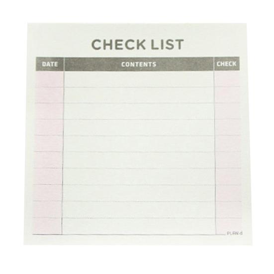 Wöchentliche Monatliche Checkliste Arbeitsplan Quadratisches Papier Notizbuch Tagebuch Agenda Tagesbuch