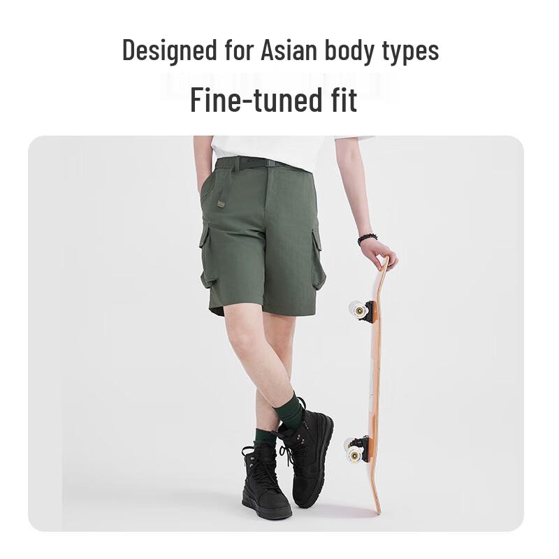 Men's Breathable Sun-Protective Water-Repellent Workwear Shorts