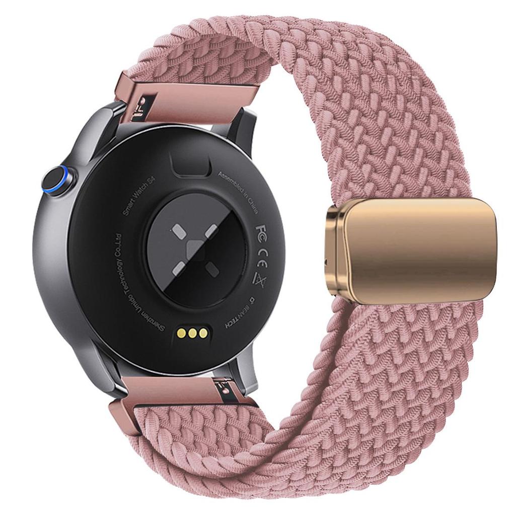 Universal Woven Nylon Magnetic Buckle Watch Band for Huawei/Samsung - 18mm, 20mm, 22mm