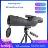 High Magnification 25-75x60 HD Monocular Telescope with Low Light Night Vision for Bird Watching & Astronomy.