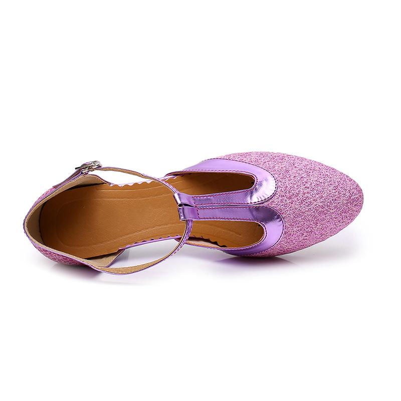 Scarpe da Ballo da Sala Tango Salsa Danza Latina da Donna Tacchi da Festa Tacchi da 6,5 cm