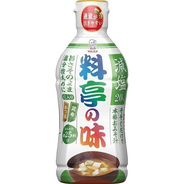 Japan Marukome Liquid Miso (Shellfish Soup Stock / Aka-dashi / Ryotei No Aji / Reduced Salt / Koji Bijin) 430g