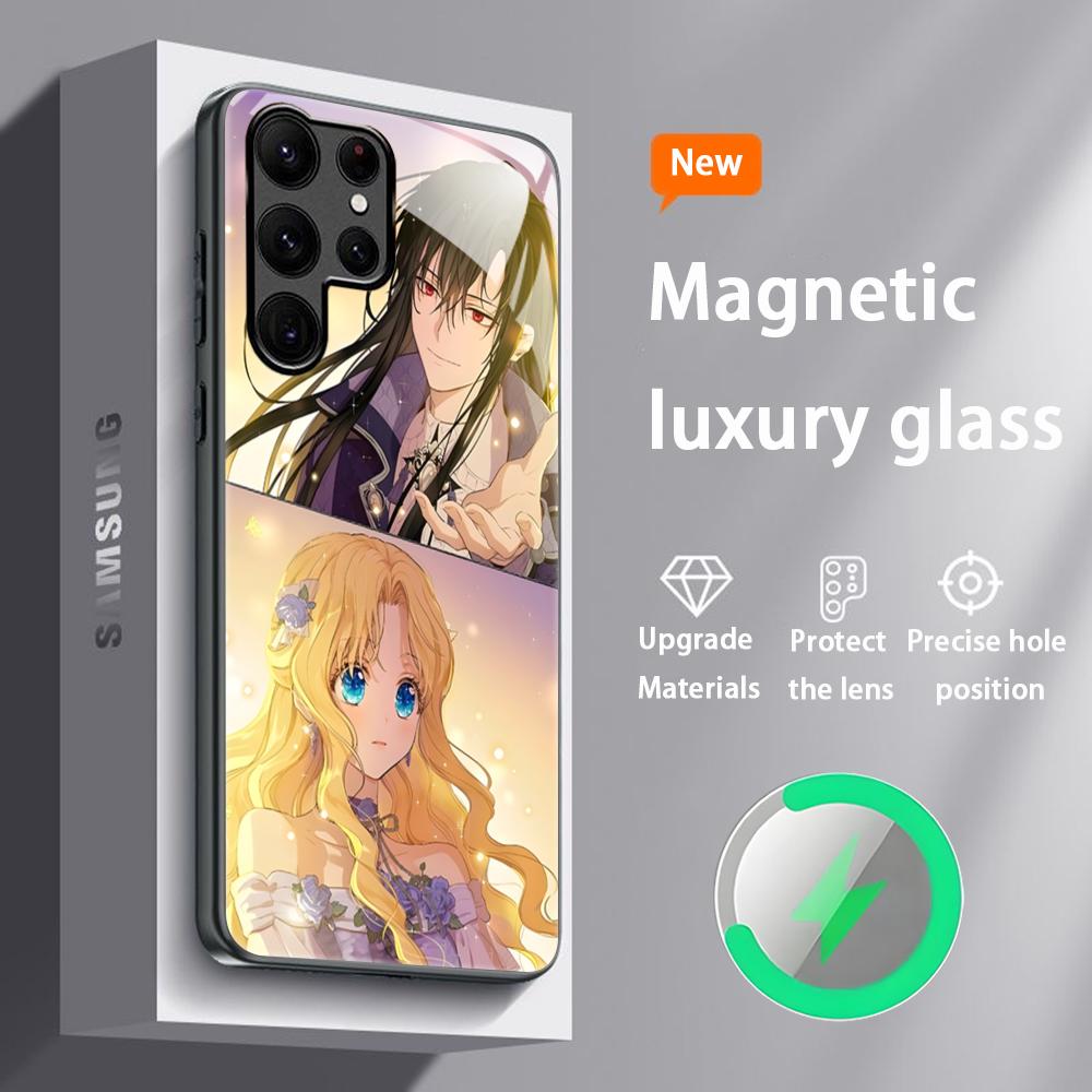 Who Made Me a Princess Comics Phone Case For Samsung S25 S24 S23 S22 S21 S20 Plus Ultra Note20 Glass Magnetic Case