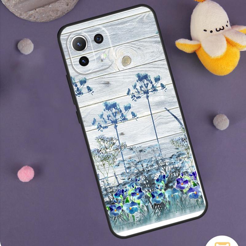 Western Rustic Barn Wood Lace Case For Xiaomi 15 14 Ultra 13T 14T 15T 17 Pro Max POCO F8 Ultra F5 F6 F7 X5 X6 X7 Pro Cover